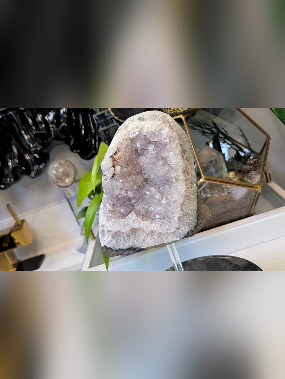 Amethyst Crystal Cluster Mini Cathedral